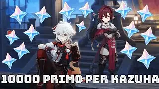 10000 PRIMOGEMS DI SOFFERENZA PER KAZUHA E HEIZOU! - Genshin Impact ITA
