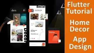 Flutter Beautiful Home Decoration App UI Design | Flutter Agency