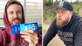 Super Cold Ice Gel Down Pants Prank
