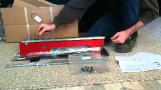 Mini Lathe bed extension kit unboxing