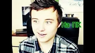 Заходим в YouTube под видом ПК,  на андроид.