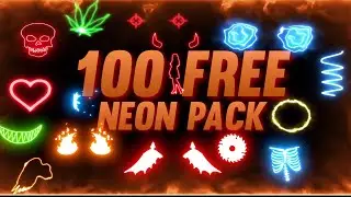 Neon Effect Pack | Neon Vfx  For Kin Master |  AlightMotion | Black Screen Overlay | Neon Pack