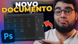 Como CRIAR NOVO PROJETO/DOCUMENTO no Adobe Photoshop 2024