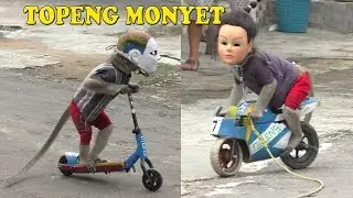 TOPENG MONYET The best Monkey street attraction
