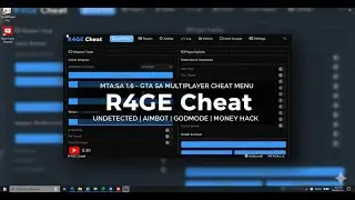 R4GE Menu - Mta:Sa Cheat Undetected