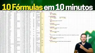 Top 10 Most Important Functions in Excel | Practical Examples in 10 Minutes 🥇🏆