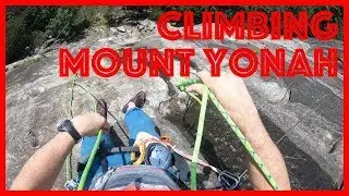 Climbing the SHEER granite face of Mount Yonah
