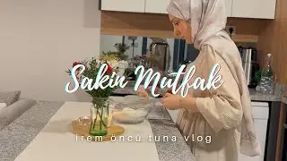 Olive Bagel, Kokina Decor, and Crispy Chicken Burger Preparation 🍽️ | Quiet Relaxing Vlog