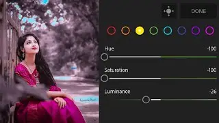 Blue And Purple Tone Lightroom Photo Editing | Lightroom Photo Editing Kaise Kare | Photo Editing Lr