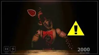 FNAF 6 Secret Funtime Foxy Salvage?! - Freddy Fazbear's Pizzeria Simulator