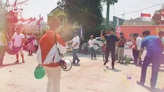 Lomba Voli Bapak-bapak baru pertama udah jago