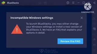 Fix Bluestacks incompatible windows settings windows 11 Problem | bluestacks incompatible windows