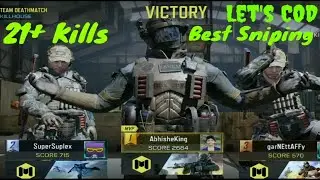 My first Call Of Duty match on Youtube. best snipping denjourus kills in the match. 👍🔥🙏