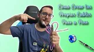 🛠 TUTORIAL 🖱 Cómo hacer tus propios CABLES PERSONALIZADOS DIY para tus perifericos!! 😍 SLEEVING 🎧