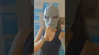 3D printed #doctordoom mask #robertdowneyjr #marvel #3dprinting #cosplay #ironman #avengers #stl