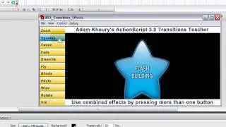 Flash ActionScript 3.0 Transition Effects