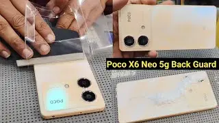 Poco X6 Neo 5g  Back Membrane | Poco X6 Neo 5g Back Panel Guard/Poco X6 Neo 5g Back skin wrap 