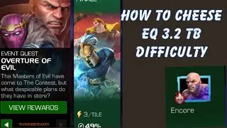 Cheese 3.2 EQ TB Difficulty! How to cheese 3.2 completion, exploration and  absorbing man boss!