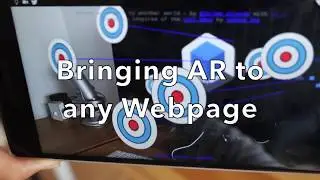 Augmenting Webpage with AR.js - Bringing AR to any webpage