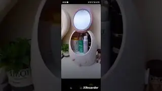 Органайзер для косметики с зеркалом и подсветкой  #shorts