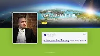 The Beatles.  Let it be.  Instrumental  Pavel Goldberg