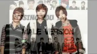 SNSD - Kissing You (Rock Remix) // MALE VERSION //