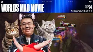 Isn't He Lovely | Knockout Stage Day 1 | Worlds 2024 Mad Movie