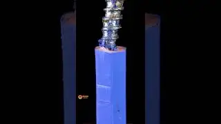 Screwing a Screw into a Pencil #asmr #satisfying