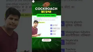 Railway Science - Cockroach का Question #shorts #shortsfeed #neerajsir #sciencemagnet