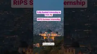 Fully funded Internship in USA 🇺🇸  #internship #workabroad #usa