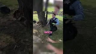 Байкер познакомил КОПОВ со своим енотом 🤭