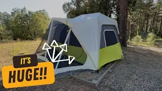 CORE 10 Person Instant Cabin Tent with Screen Room Review