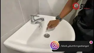 Cara Baiki Sinki Toilet   TUTORIAL  StarkEngineering