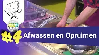 Koken #4 - Afwassen en opruimen