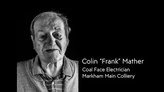 A Rich Seam: Live portrait session of Frank Mather by Laurence Edwards