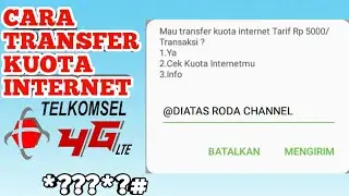 cara transfer kuota internet telkomsel
