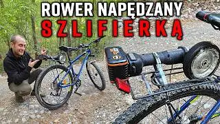 Jak zrobić rower elektryczny ze szlifierki kątowej i wkrętarki - Fox Corner