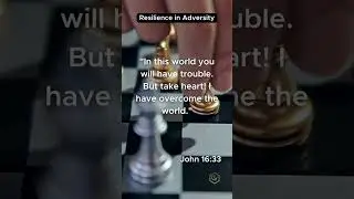 Overcome adversity with faith  