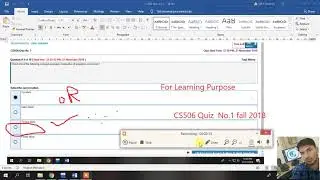 CS506 - Web Design and Development Quiz No 1 Fall 2018