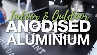 Discover Anodised Aluminium for Indoor and Outdoor metal signage!