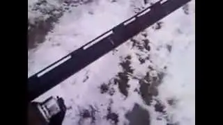 Ужас! Волк нападает на охотника  Капустин Яр