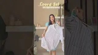 One Coord set: six different Outfits #myntrafinds #coordset #collegeoutfits #youtubeshorts