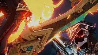 Genshin Impact - Pyro Archon vs Il Capitano
