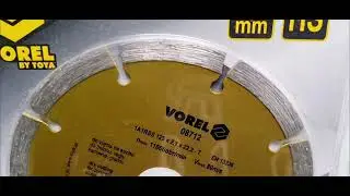 Отрезной алмазный диск VOREL SEGMENT 125 мм, 08712