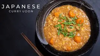 Japanese Silky Egg Curry Udon