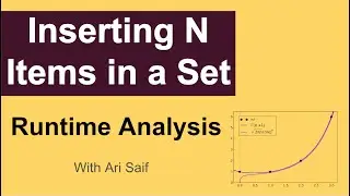 Runtime complexity of inserting N items into an empty std::set in C++