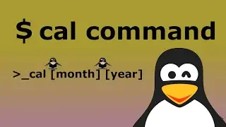 Basic about cal command in Linux.