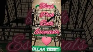 🎀DOES IT COME IN PINK⁉️🎀 PINK HAUL💨 #shopping #dollartree #new