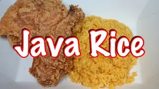 HOW TO COOK EASY JAVA RICE AT HOME
