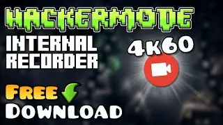 Internal Recorder! BEST FREE MOD MENU DOWNLOAD | GD Hackermode v33.0